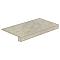 Caesar Roxstones scalino sagomato White Quartz soft 33x60 см Ступень