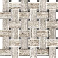Cisa Italian Icon Vein Cut Chesterfield Mix Caldo Mosaico Nat 42,1x42,1 см Мозаика