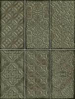 Bestile Dante Decor Green 12x24 см Настенная плитка