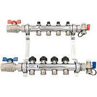 РЕХАУ К-т коллекторов HKV из нерж. стали на 4 контура с шар. кранами