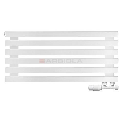 Arbiola Gorizont Ritmo V 700-40-06 секций белый горизонтальный радиатор c нижним подключением