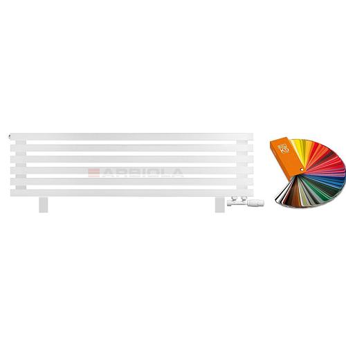 Arbiola Gorizont Ritmo VZ 1200-40-06 секций цветной горизонтальный  радиатор c нижним подключением (на ножках)