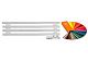 Arbiola Gorizont Compact V 750-63-04 секции цветной горизонтальный радиатор c нижним  подключением