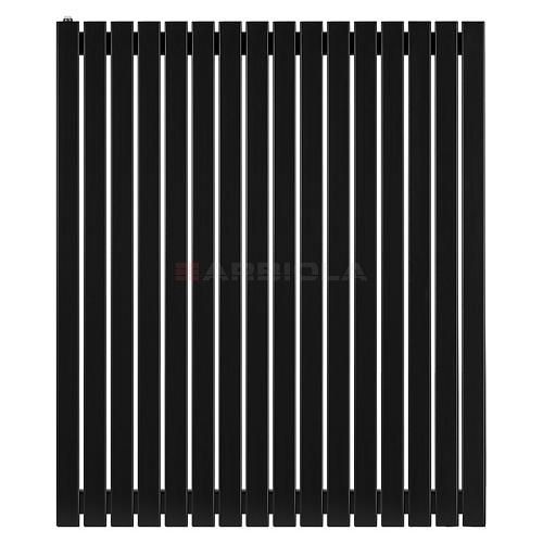 Arbiola Liner H 1250-36-16 секции черный вертикальный радиатор c боковым подключением