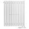 Arbiola Iris 42 V 700-42-12 секции белый вертикальный радиатор c нижним подключением