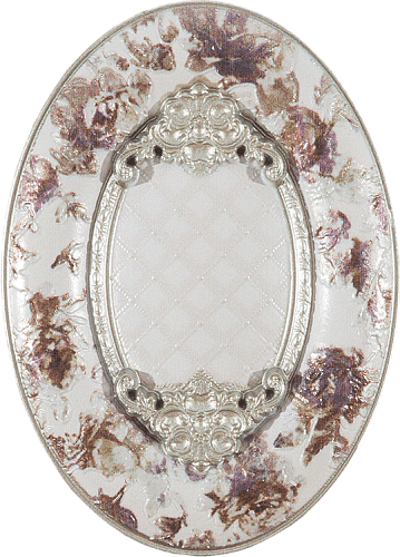 El Molino Vivaldi Plata-Bone Medallon 10x14 см Вставка