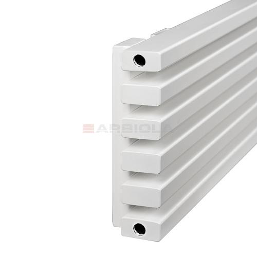 Arbiola Gorizont Compact H 1200-63-07 секции белый горизонтальный радиатор c боковым подключением