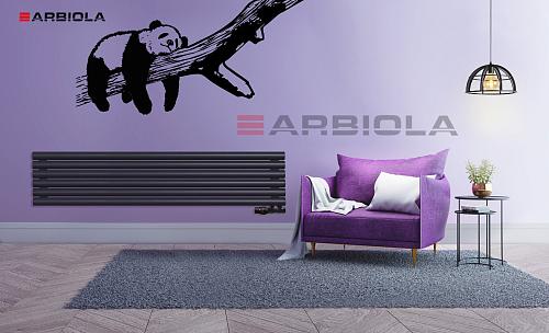 Arbiola Iris 42 V 1750-42-02 секции белый вертикальный радиатор c нижним подключением