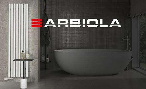 Arbiola Iris 42 V 1750-42-02 секции белый вертикальный радиатор c нижним подключением