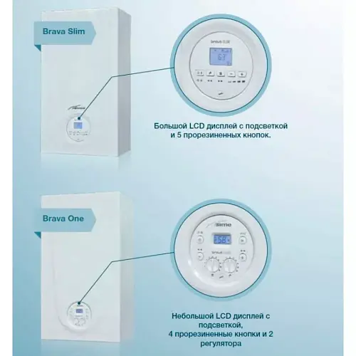 Sime BRAVA SLIM 40 BF Настенный газовый котёл двухконтурный с закрытой камерой сгорания