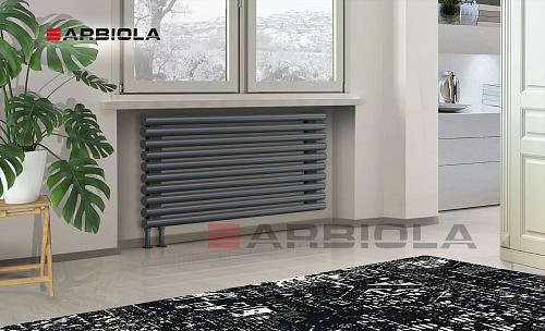 Arbiola Iris 42 V 1750-42-02 секции белый вертикальный радиатор c нижним подключением