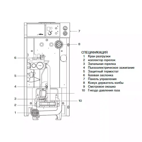 Sime RX 55 TP Газовый напольный одноконтурный котел